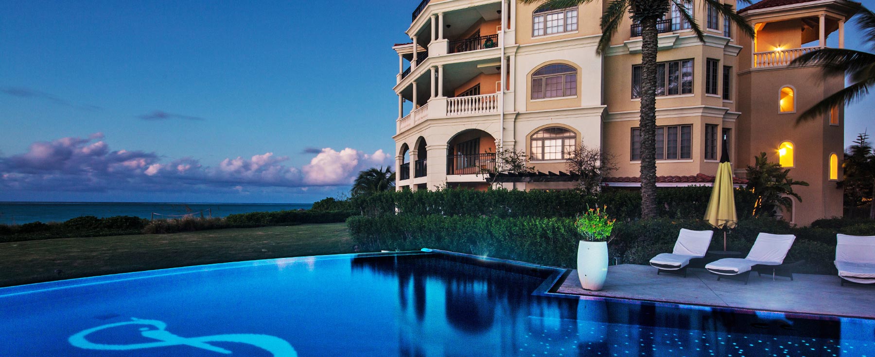 Night, Turks & Caicos luxury resort, The Sommerset